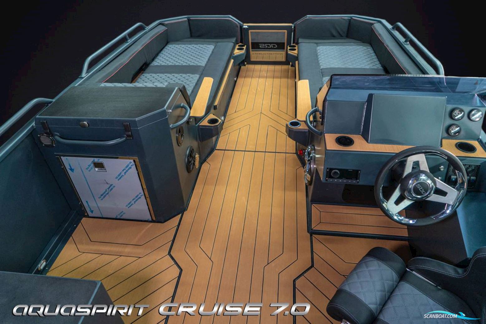 Aqua Spirit 7.0 Cruise - 40 HK Yamaha/Udstyr