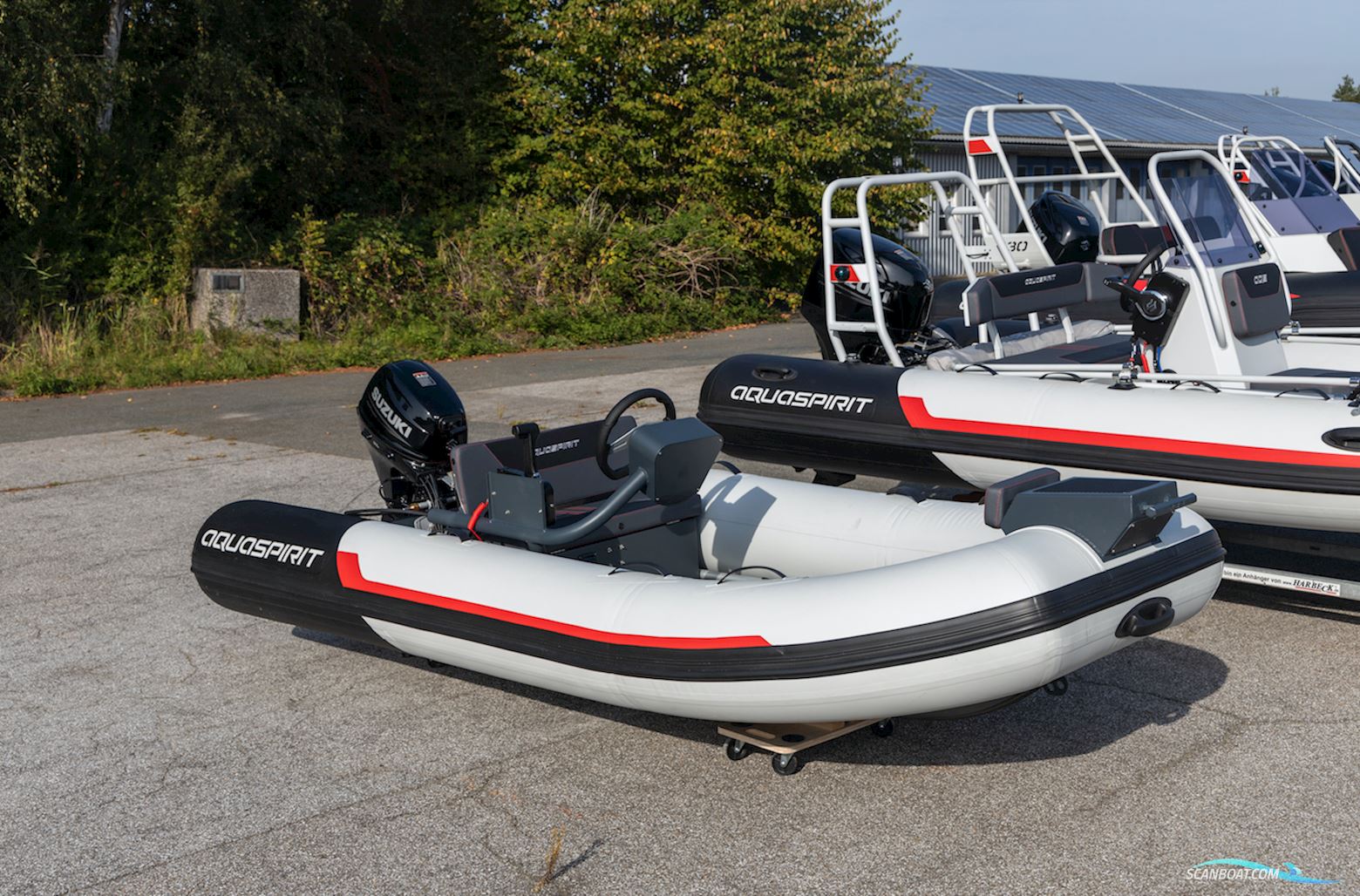 Aquaspirit S350C Gummibåt / Rib 2023, med Suzuki motor, Tyskland
