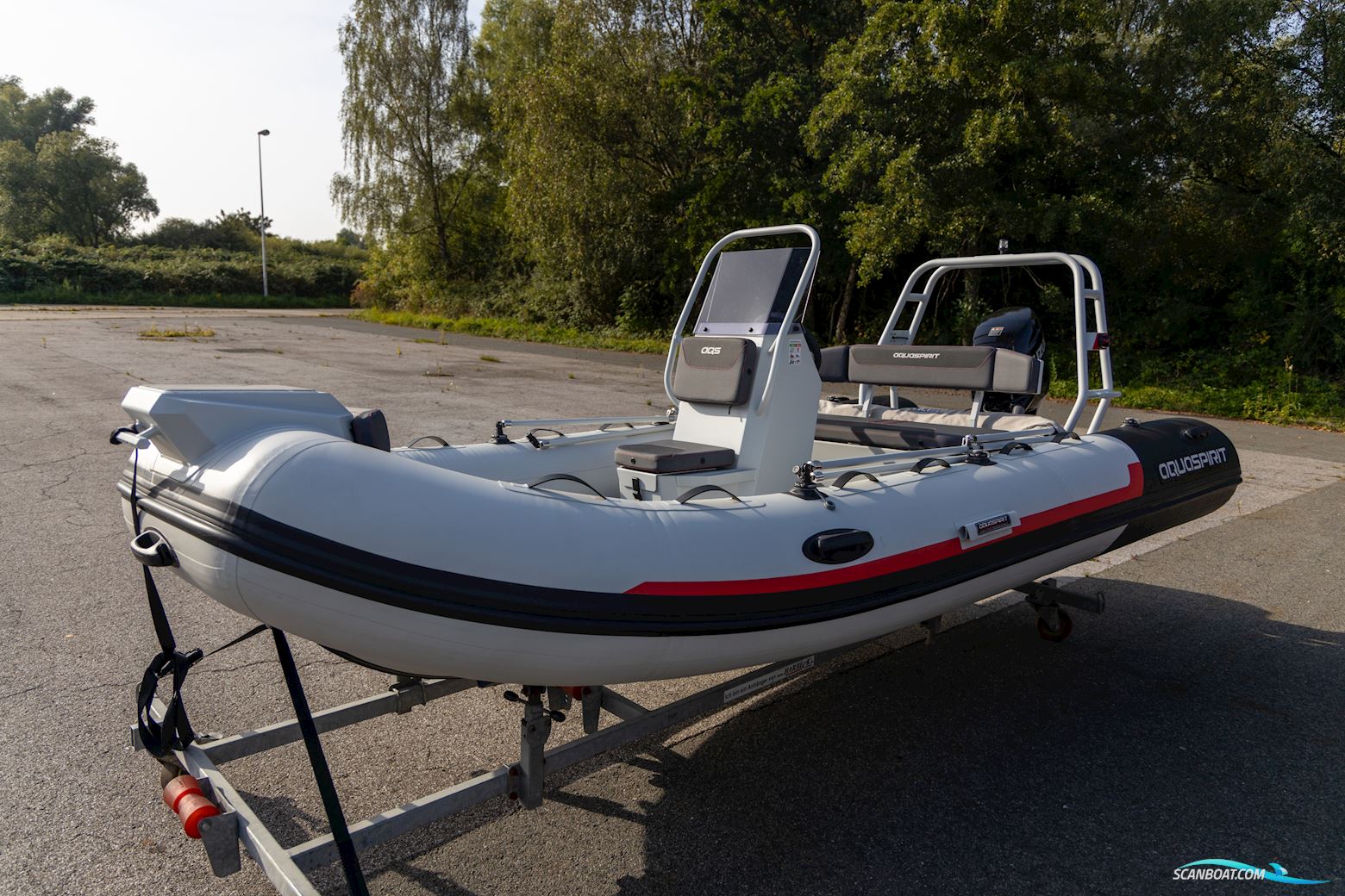Aquaspirit S450C Gummibåt / Rib 2023, med Suzuki motor, Tyskland
