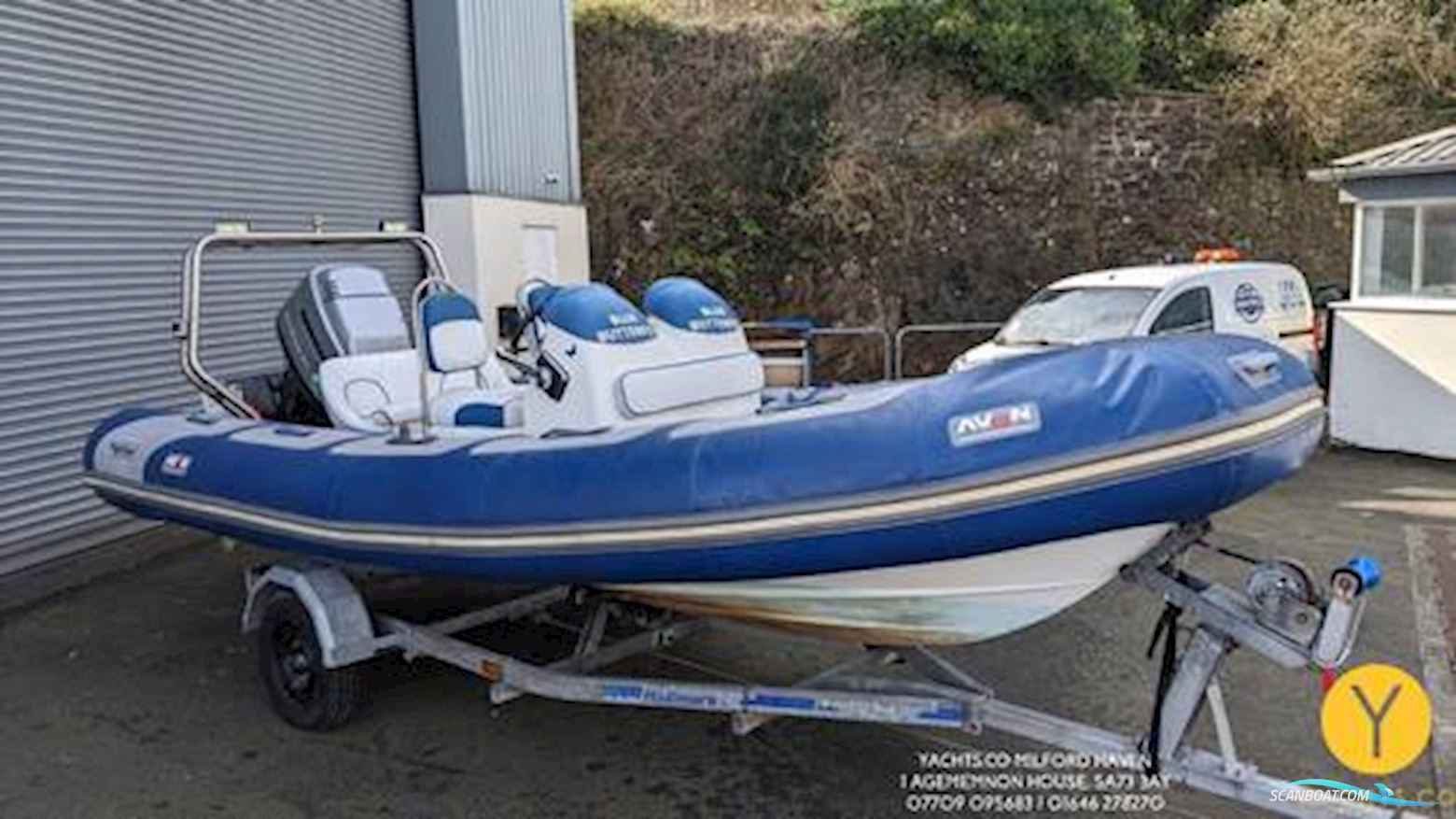 Avon 620 Adventure Rib Gummibåt / Rib 2006, med Mariner motor, England