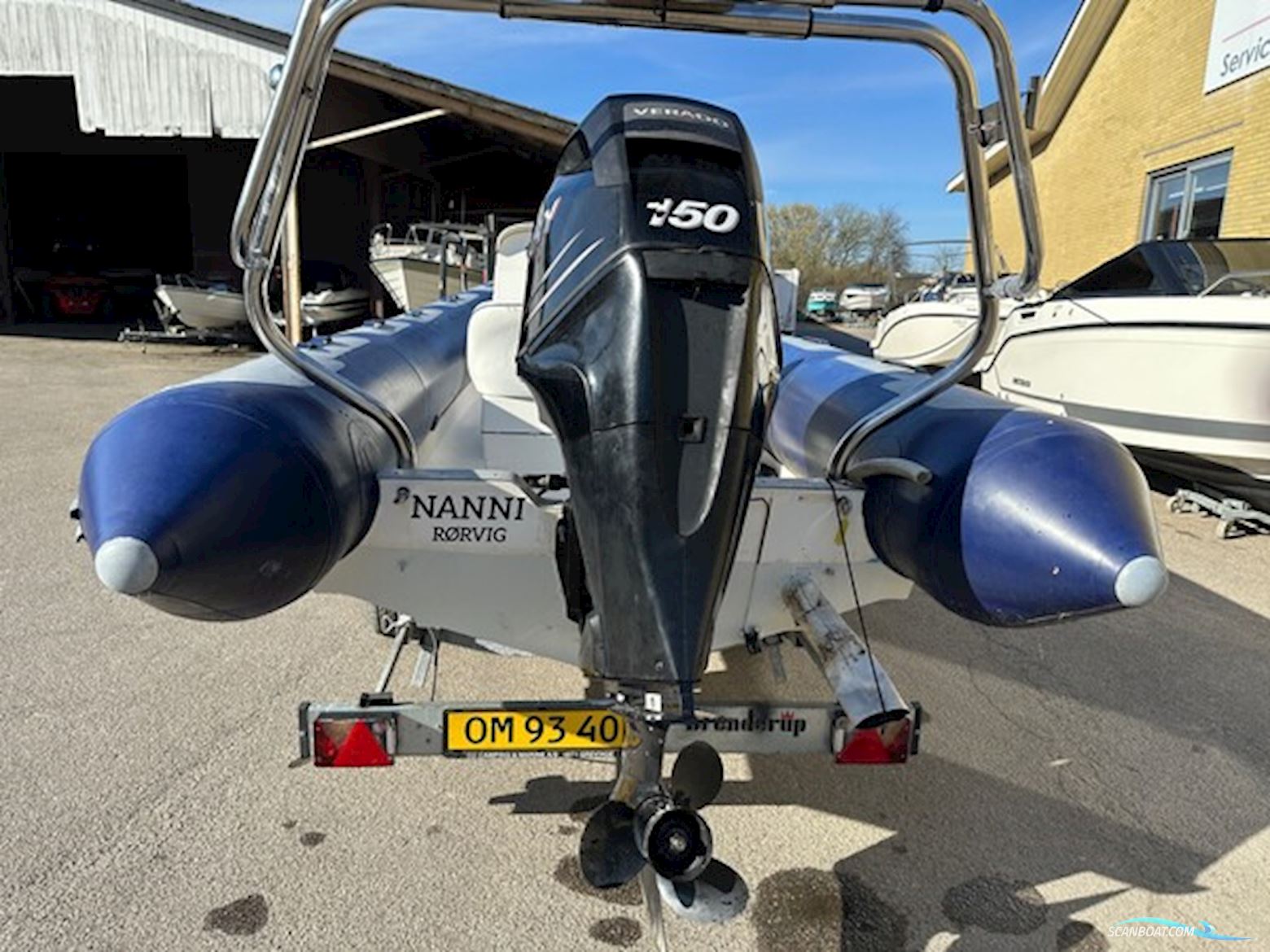 Avon Adventure 620 Med Mercury 150 HK Verado – Kun 147,5 Timer – Inkl. Brenderup Trailer