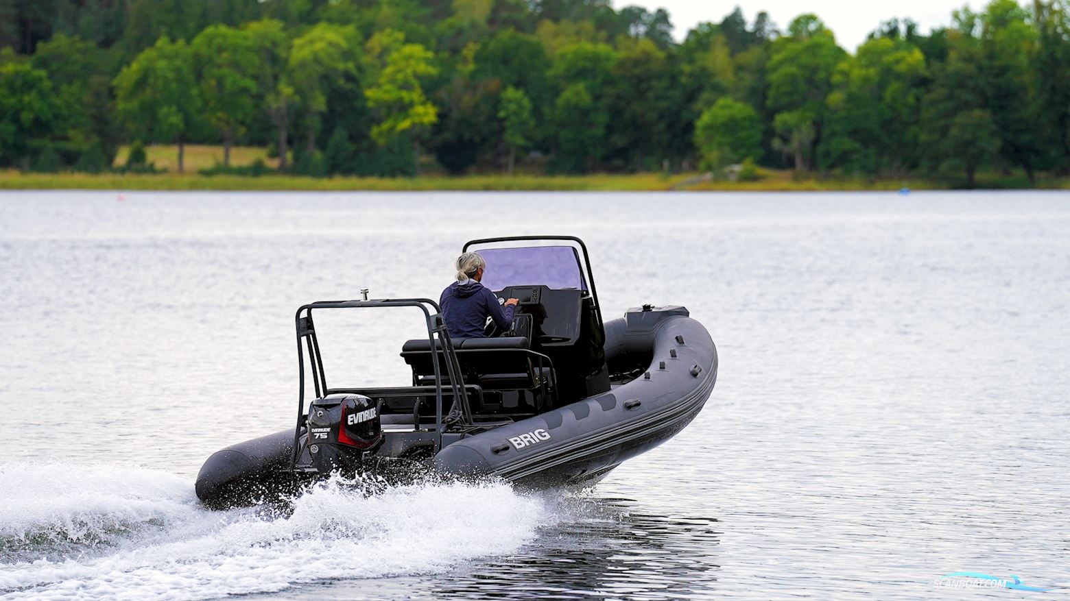 Brig 570 Navigator Gummibåt / Rib 2016, med Evinrude motor, Sverige