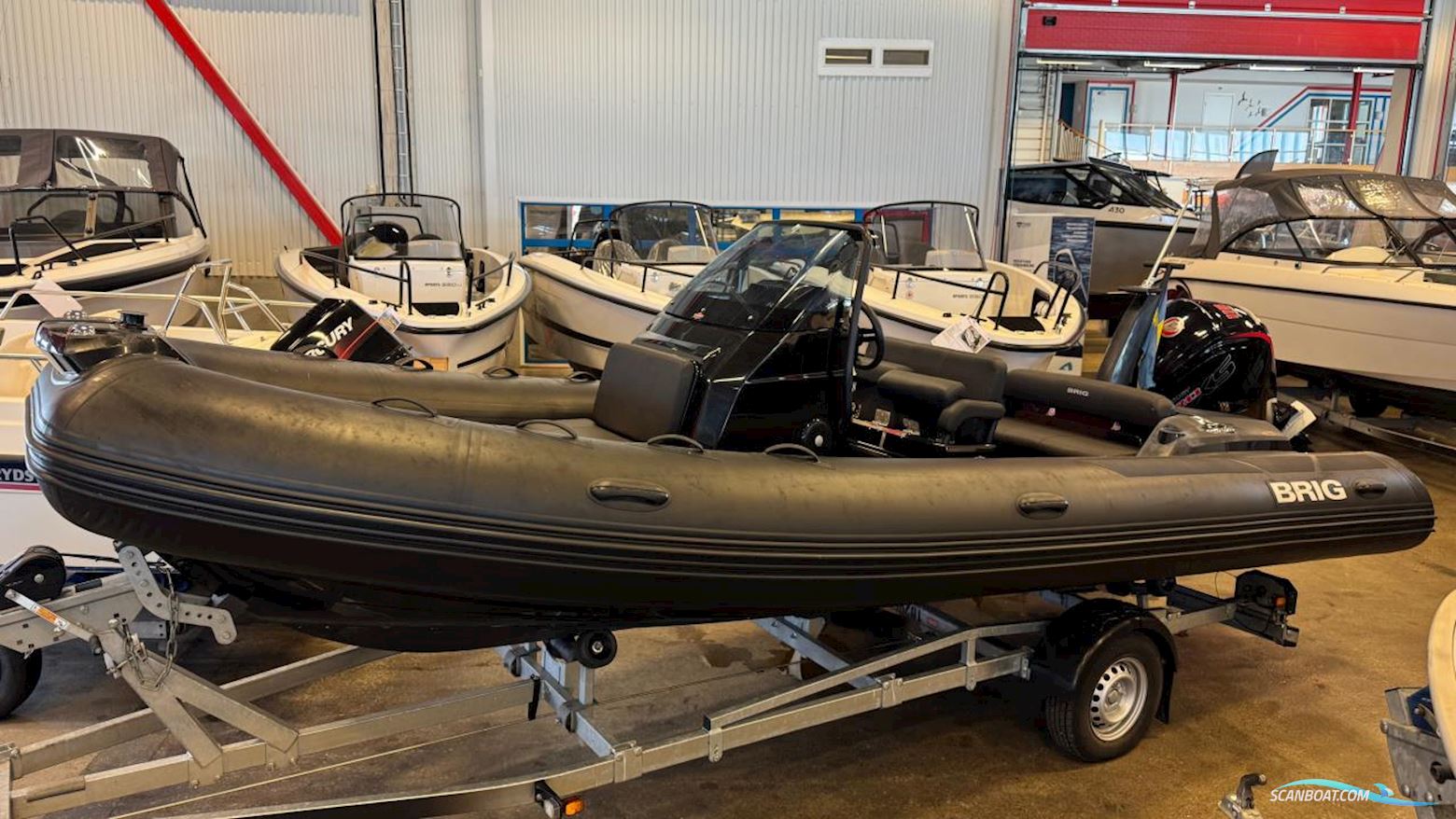 Brig Eagle 6 Gummibåt / Rib 2022, med  Mercury motor, Sverige