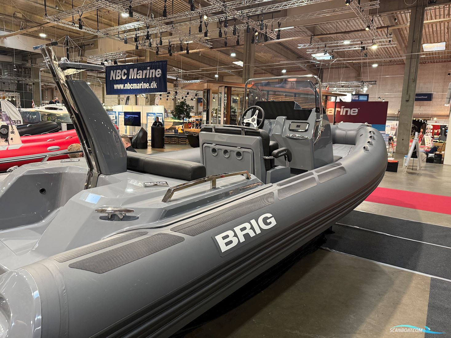 Brig Eagle 6.7 150HK Gummibåt / Rib 2024, med Suzuki motor, Danmark