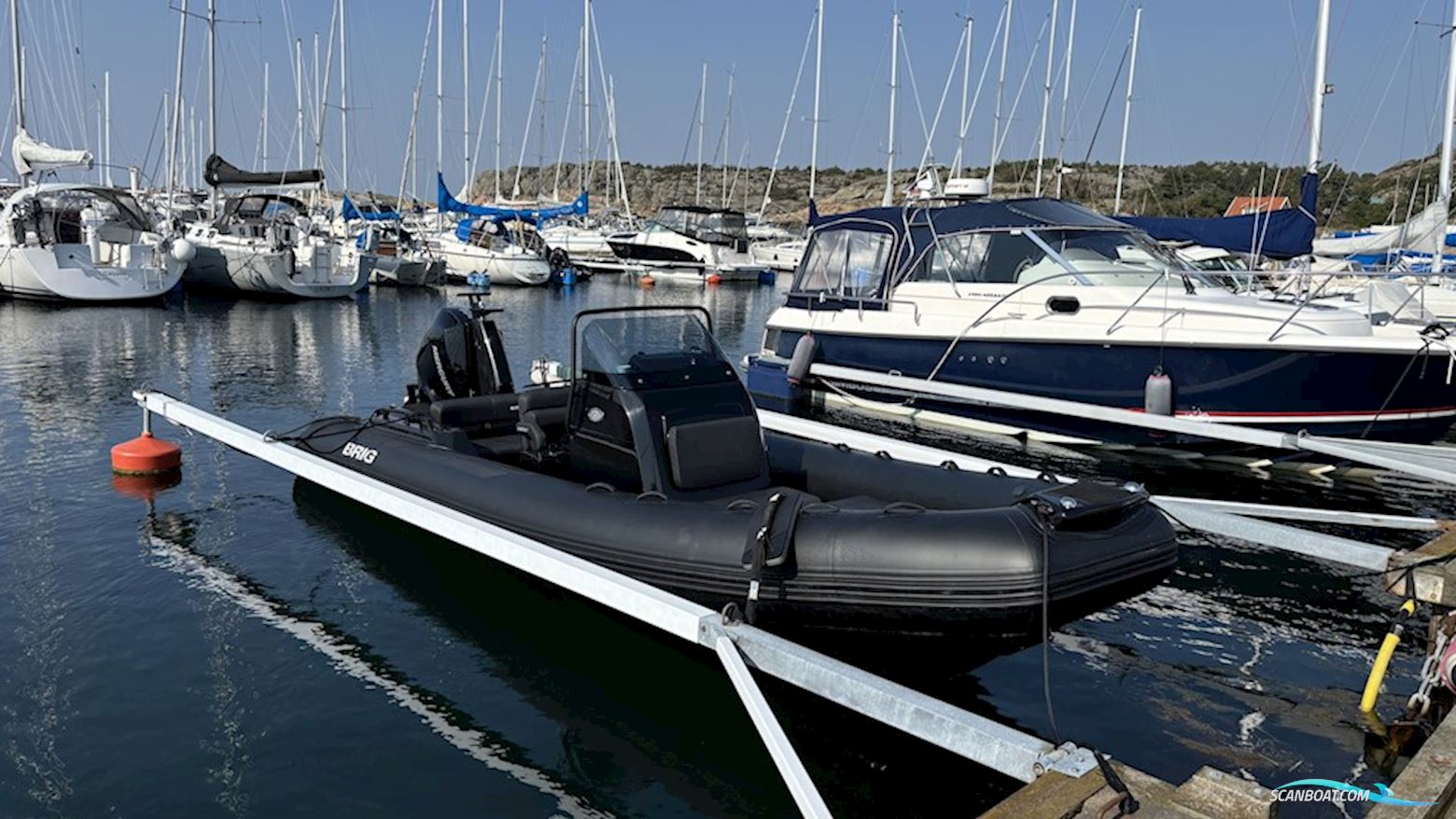 Brig Eagle 6,7 Gummibåt / Rib 2022, med Mercury F200 motor, Sverige
