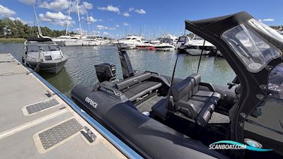 Brig Eagle 8 Gummibåt / Rib 2020, med Evinrude G2 - 300HK motor, Sverige