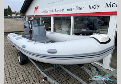 Brig Falcon Rider F500L Med 60 hk Yamaha-Efi 4 Takt og 1000 kg Brenderup Bådtrailer Gummibåt / Rib 2022, med Yamaha motor, Danmark
