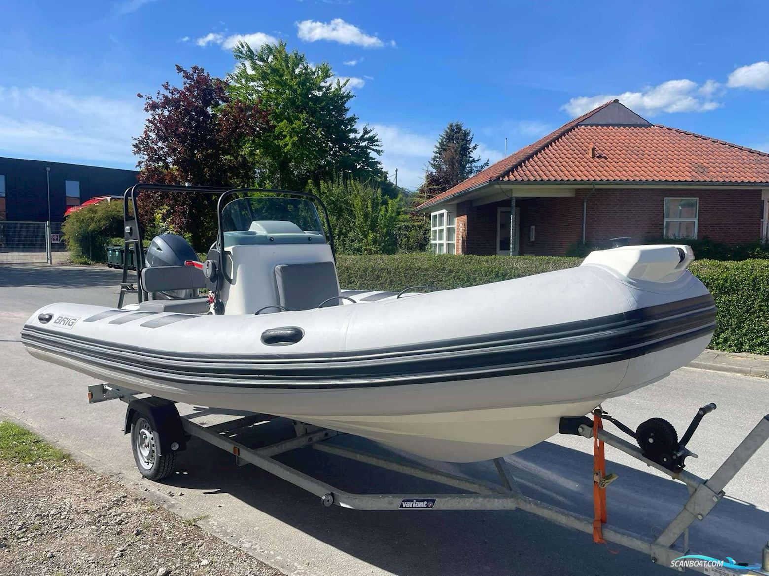 Brig Navigator 485 Med 70 hk Yamaha Gummibåt / Rib 2021, med Yamaha motor, Danmark
