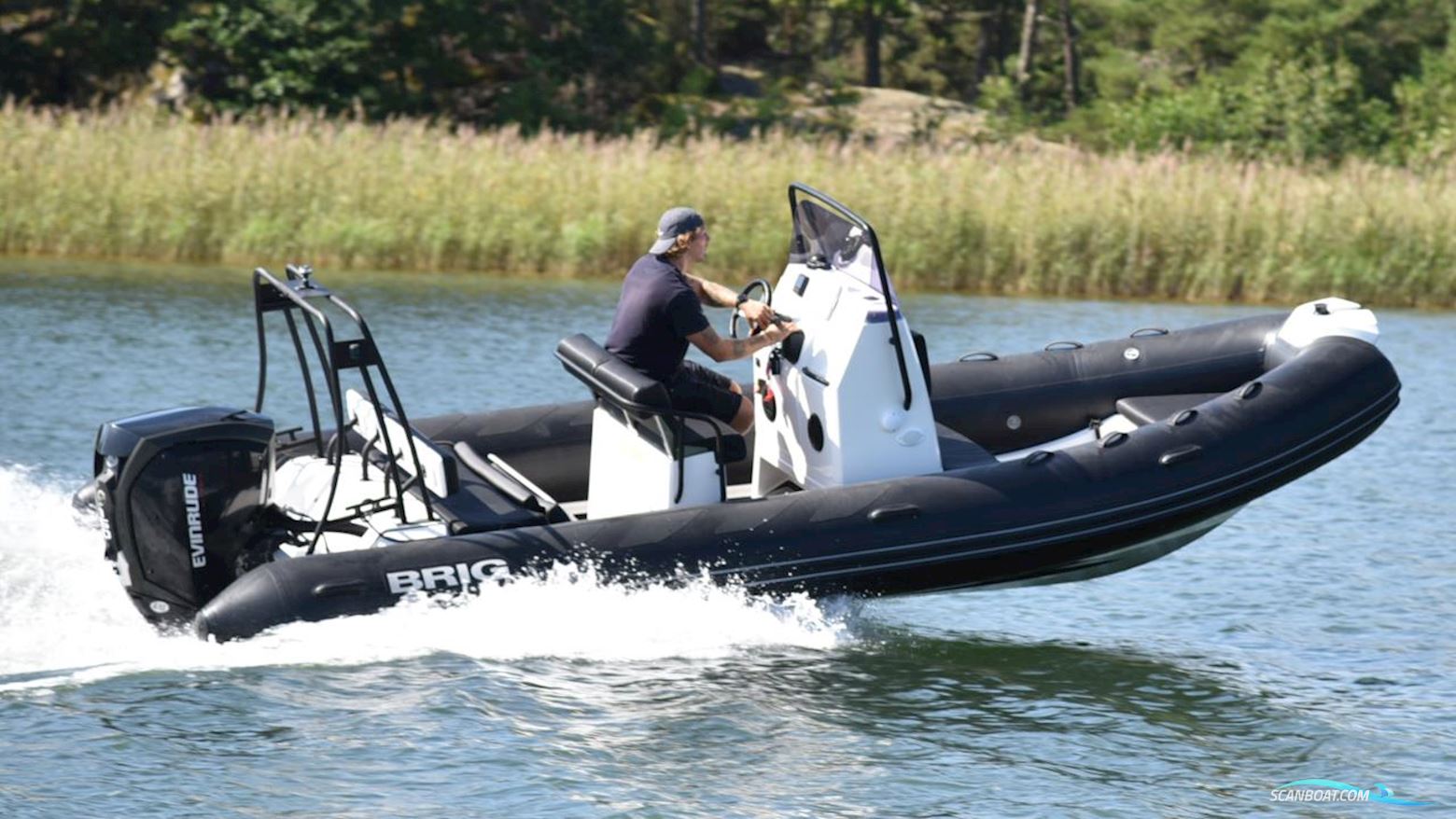 Brig Navigator 610 Gummibåt / Rib 2018, med Evinrude motor, Sverige