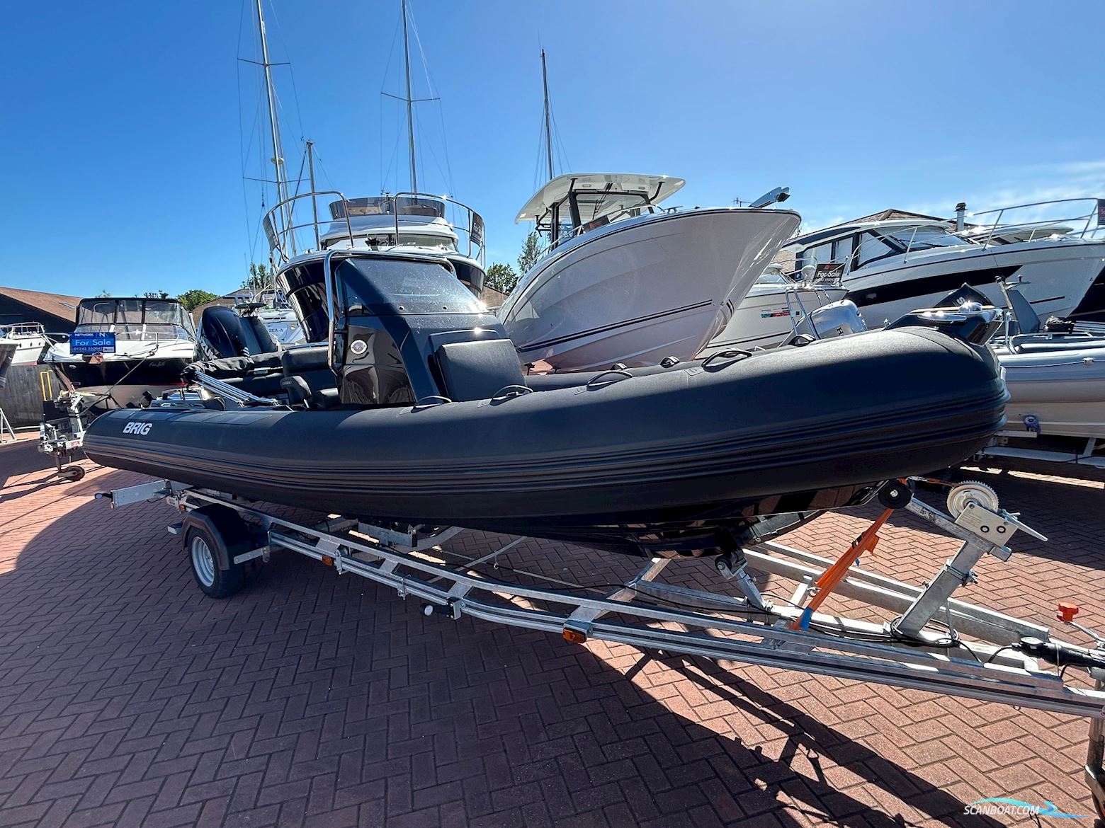 Brig Ribs Eagle 6.7 Gummibåt / Rib 2024, med Suzuki motor, England