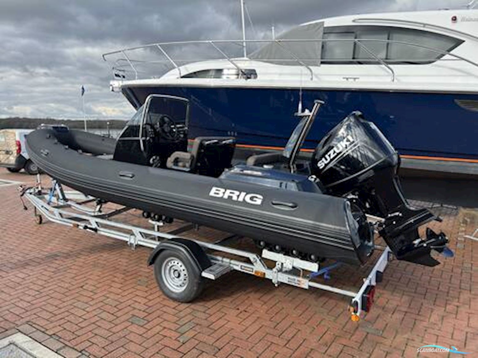 Brig Ribs Eagle 6H Gummibåt / Rib 2025, med Suzuki DF140 Btgl motor, England