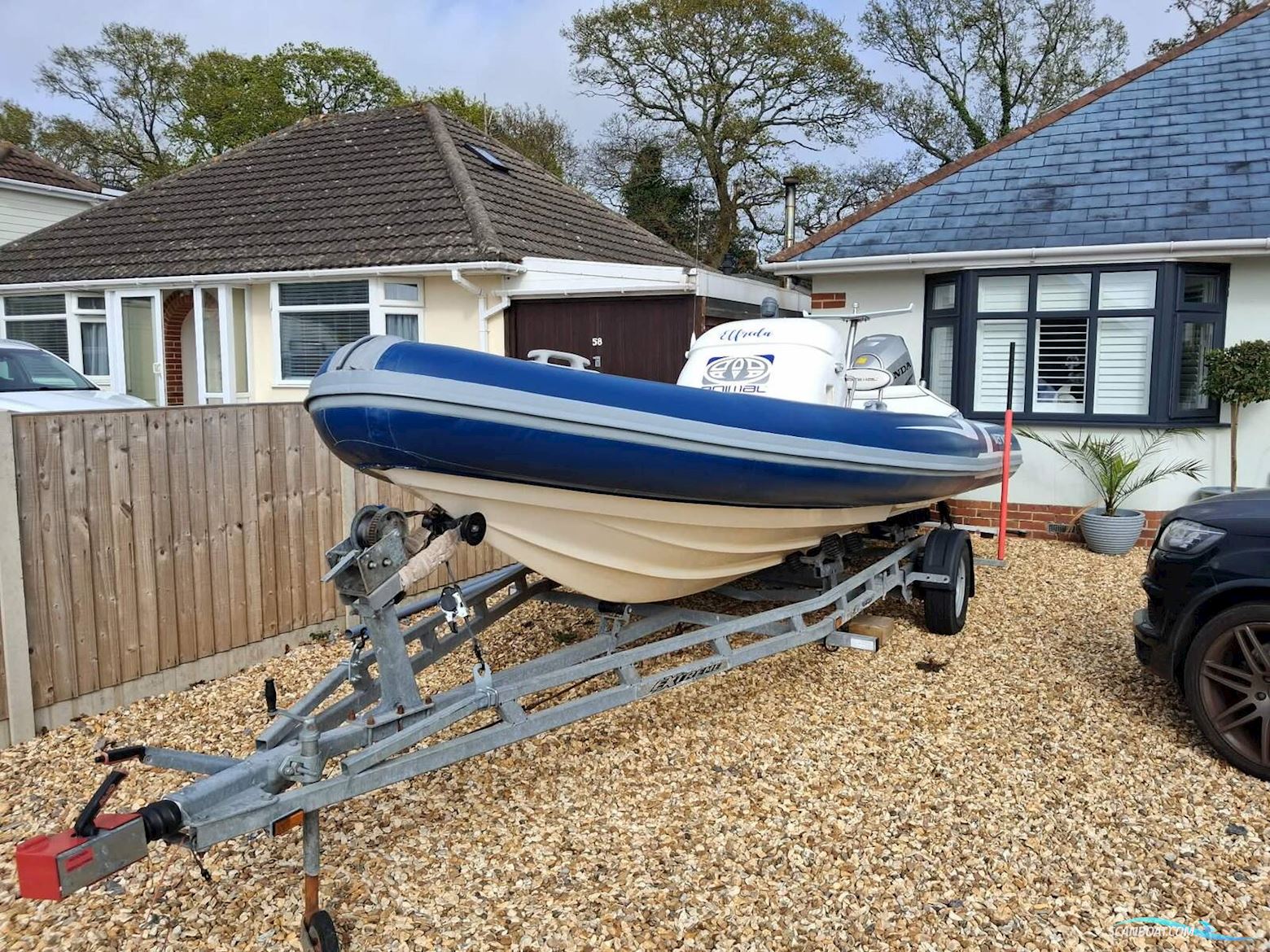 Bwm 6.3 Metre Gummibåt / Rib 2011, med Honda motor, England