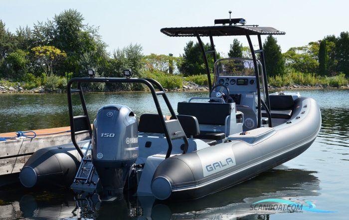 Gala Rib Viking 650, Black Edition Gummibåt / Rib 2024, med Yamaha motor, Danmark