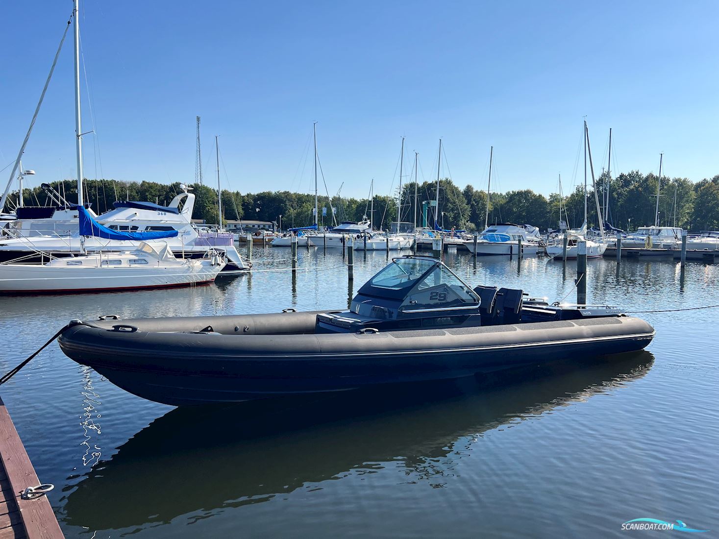 Goldfish 29 Sport Gummibåt / Rib 2020, med Mercury 8.2 Mag H.O Dts motor, Sverige