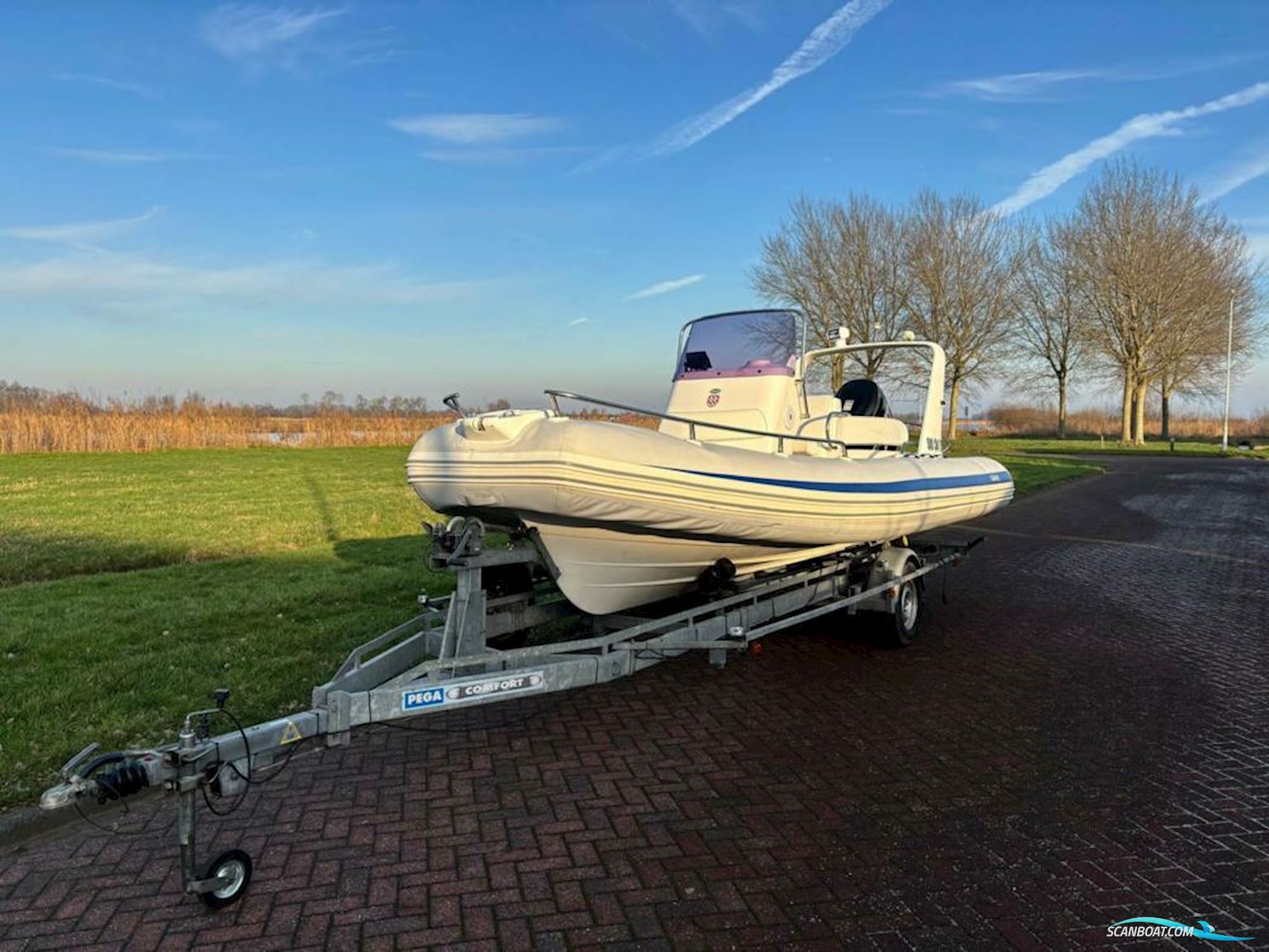 Grand 650 Silverline Suzuki 200pk Gummibåt / Rib 2009, med Suzuki motor, Holland