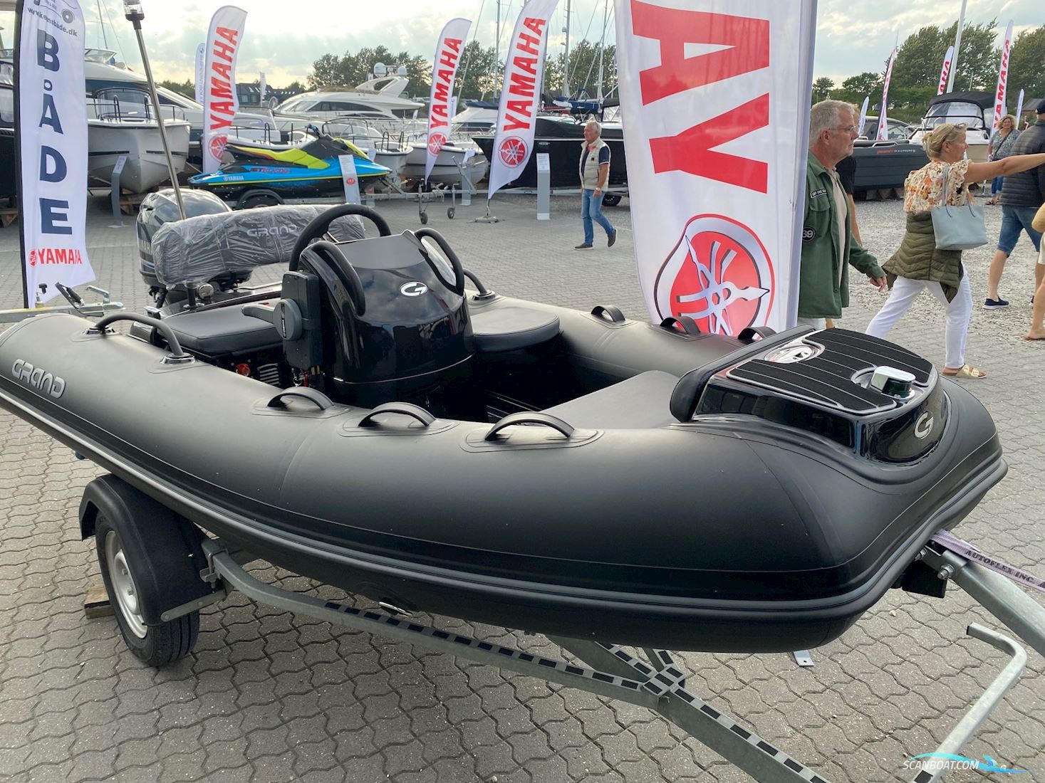 Grand G340 Gummibåt / Rib 2025, med Yamaha F40 motor, Danmark