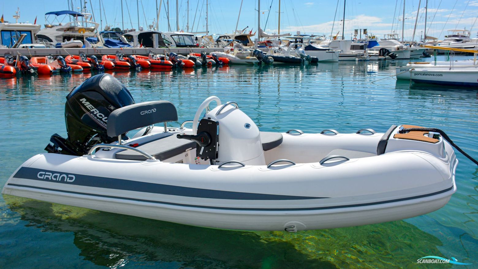 Grand G340GEF med 20 hk Yamaha LAGERBÅD