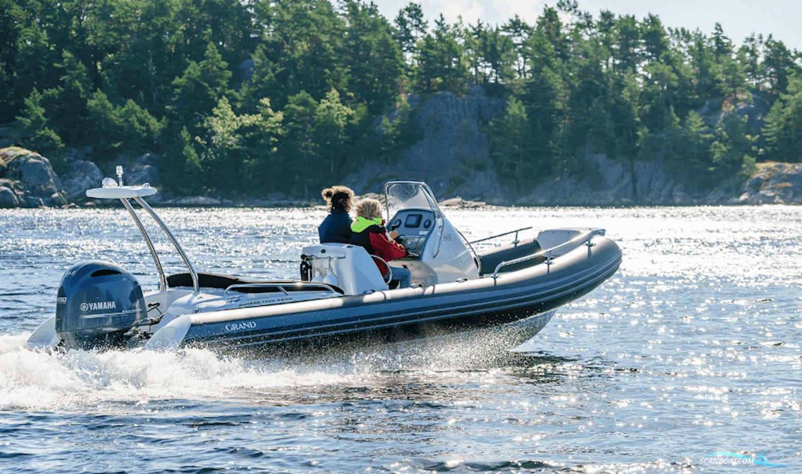 Grand G650 Golden Line Lagerbåd Gummibåt / Rib 2026, Danmark