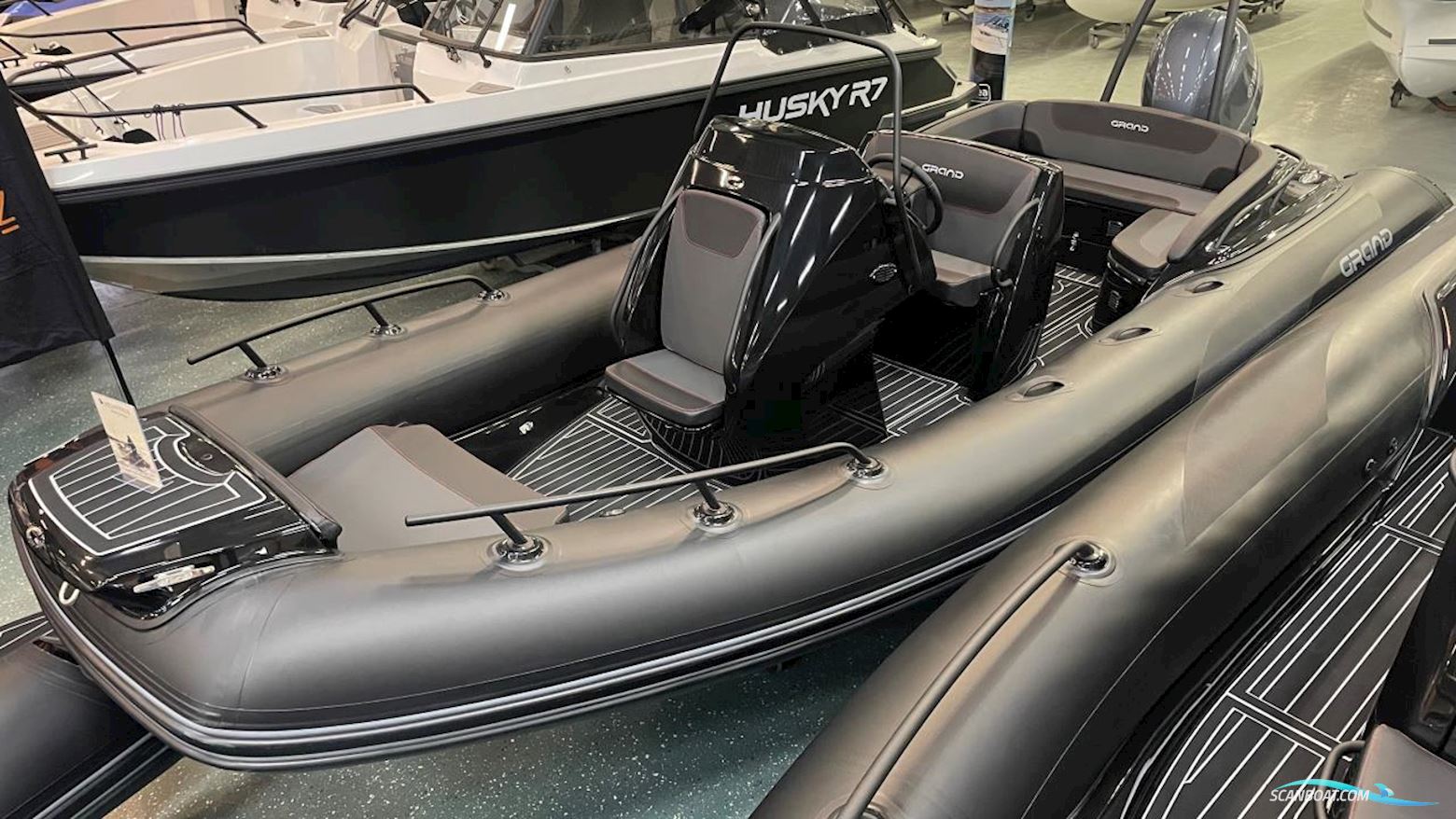 Grand Golden Line G650 Gummibåt / Rib 2023, med Yamaha motor, Sverige