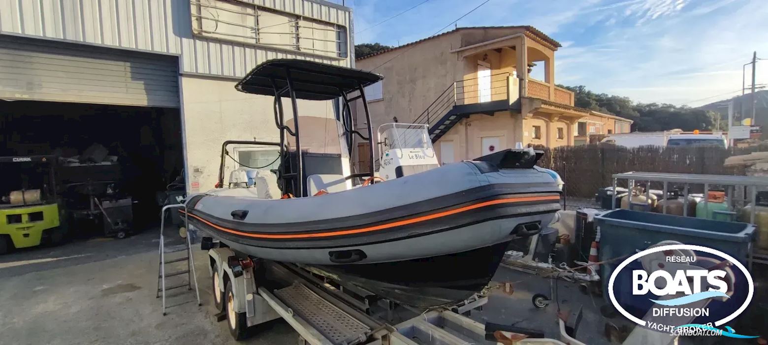 Highfield 640 Gummibåt / Rib 2015, med Honda motor, Frankrike