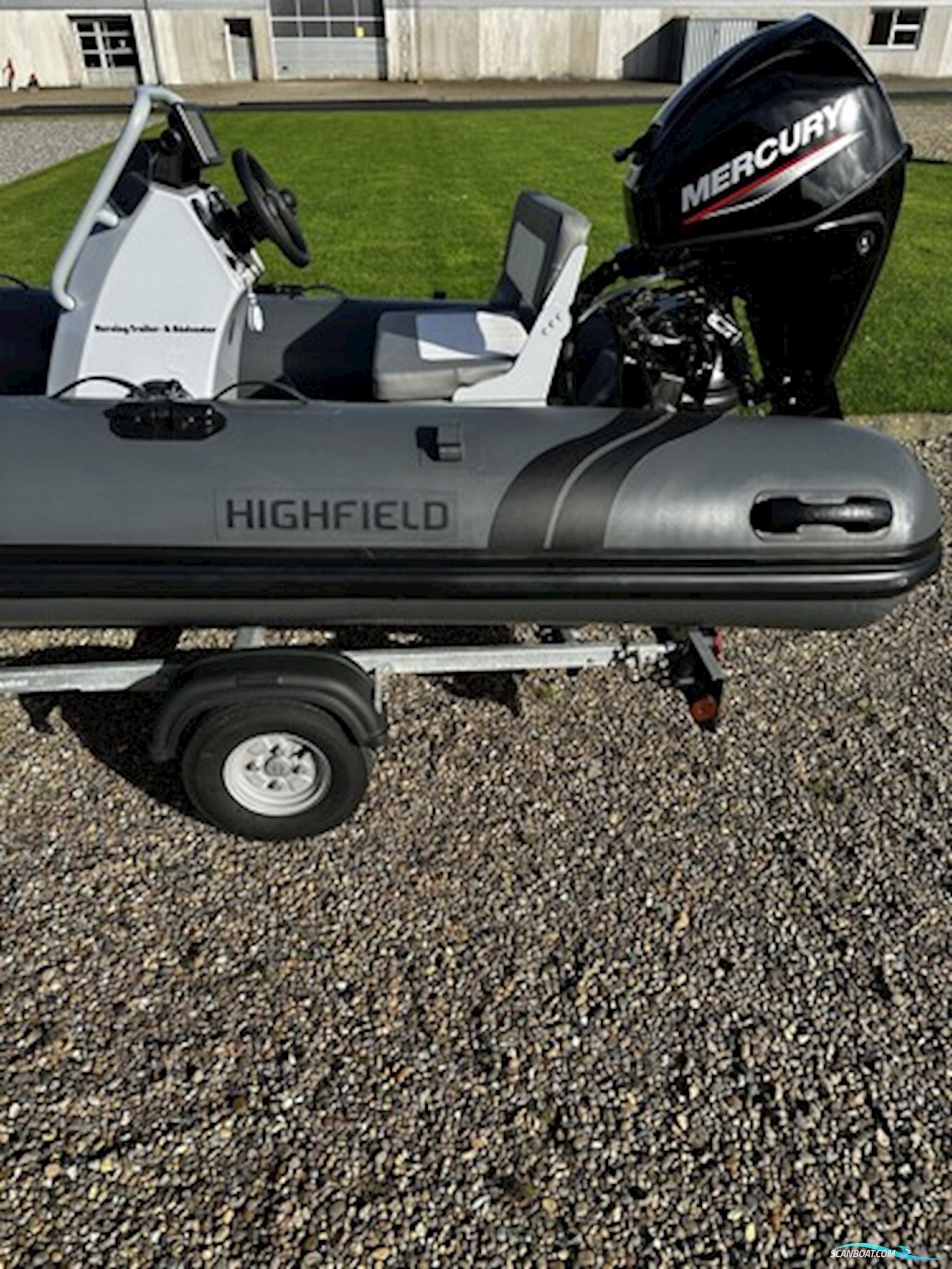 Highfield CL360BLT m/Mercury F30 hk og Variant trailer 