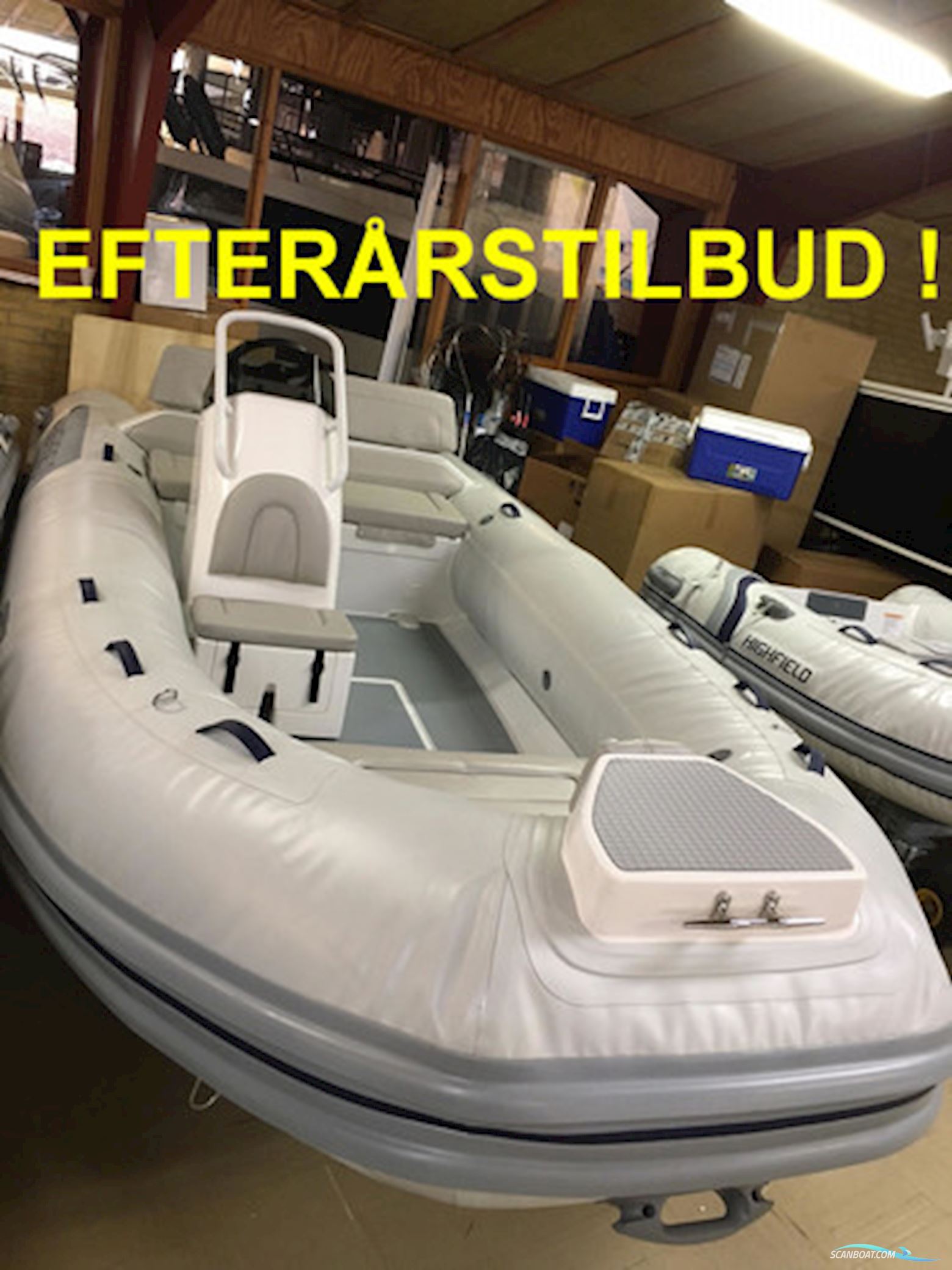 Highfield DL460 m/Honda BF40 hk 4-Takt - Spar 35% = kr. 55.000,-