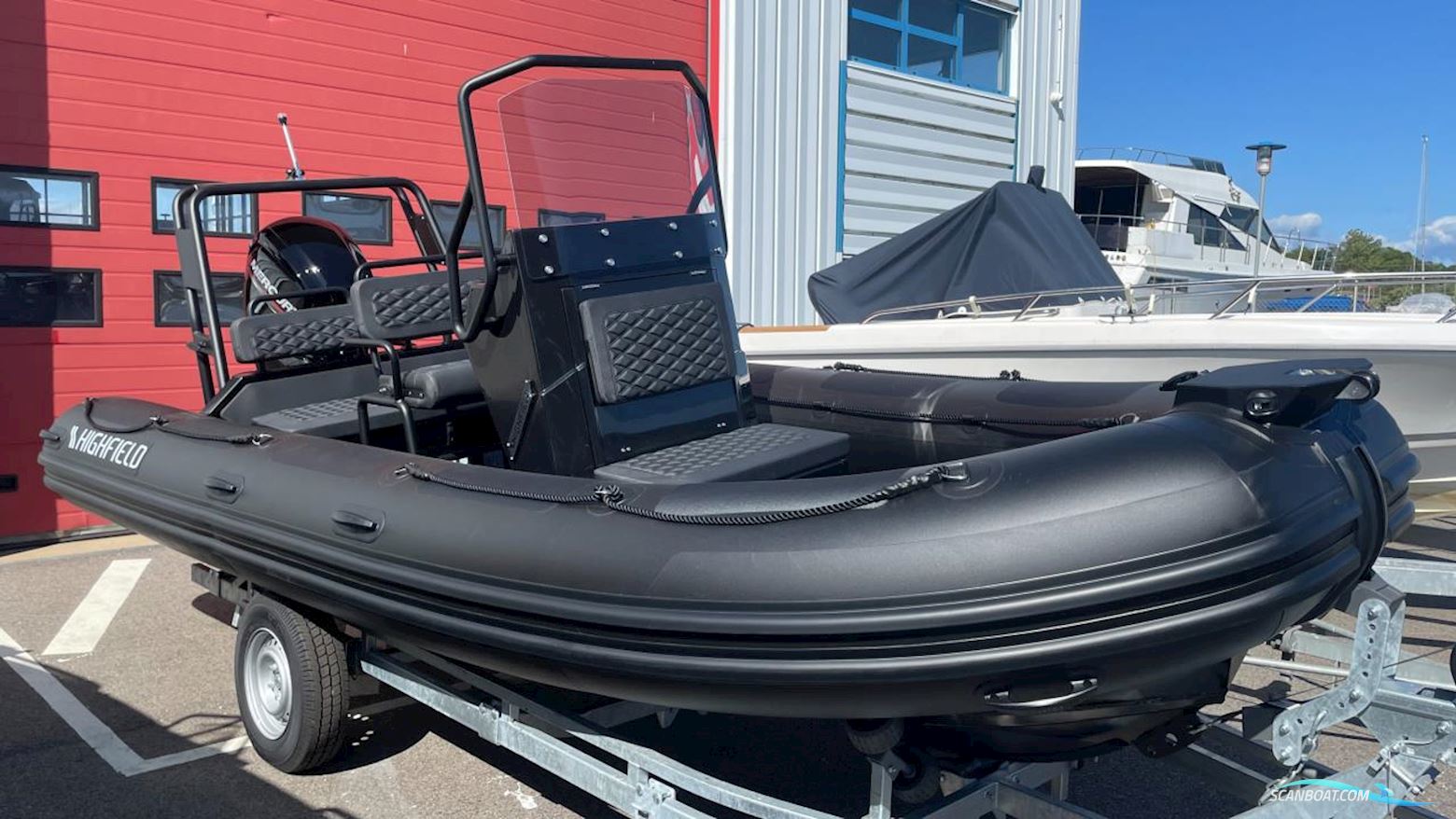 Highfield Patrol 540 Gummibåt / Rib 2026, med Mercury motor, Sverige