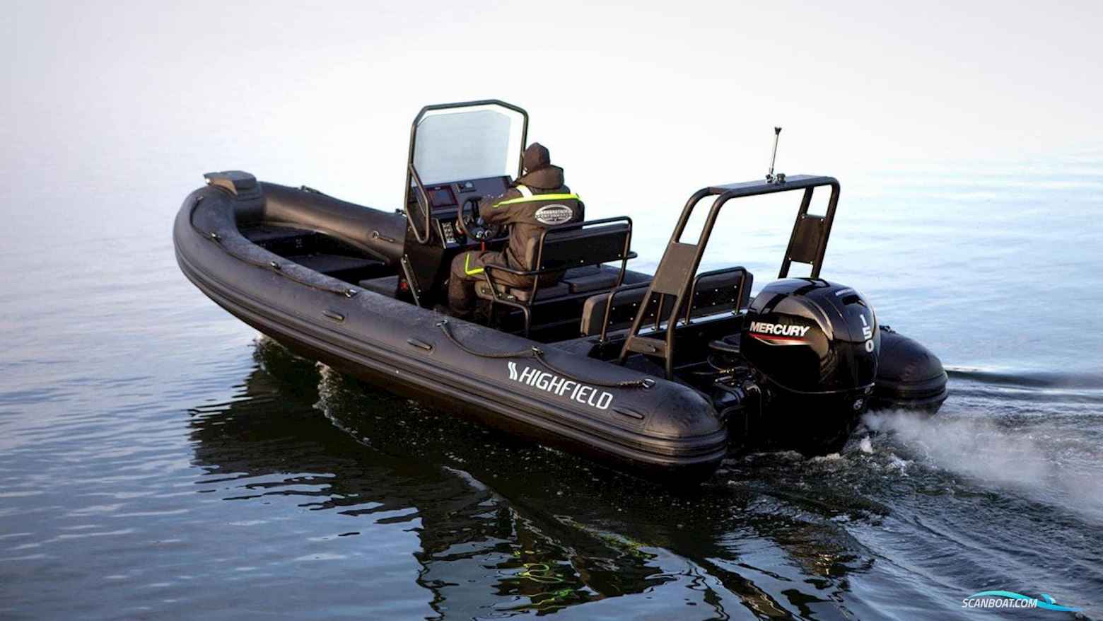 Highfield Patrol 600 Gummibåt / Rib 2025, med Mercury motor, Sverige