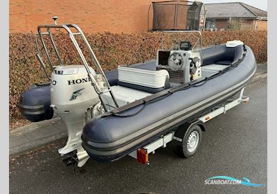 Joker Boat Coaster 580 med 90 hk Honda Gummibåt / Rib 2005, med Honda motor, Danmark