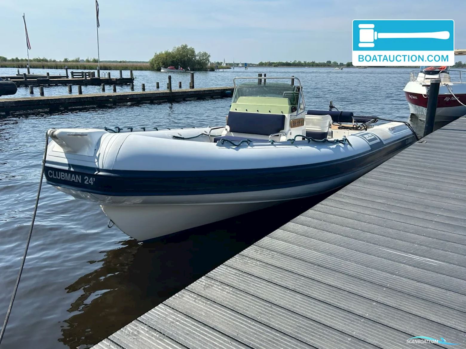 Jokerboat Clubman 24' Gummibåt / Rib 2004, med Mercruiser motor, Holland