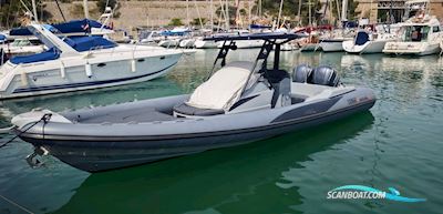 Lomac Adrenalina 9.5 Gummibåt / Rib 2014, med Yamaha HB 300CV motor, Frankrike