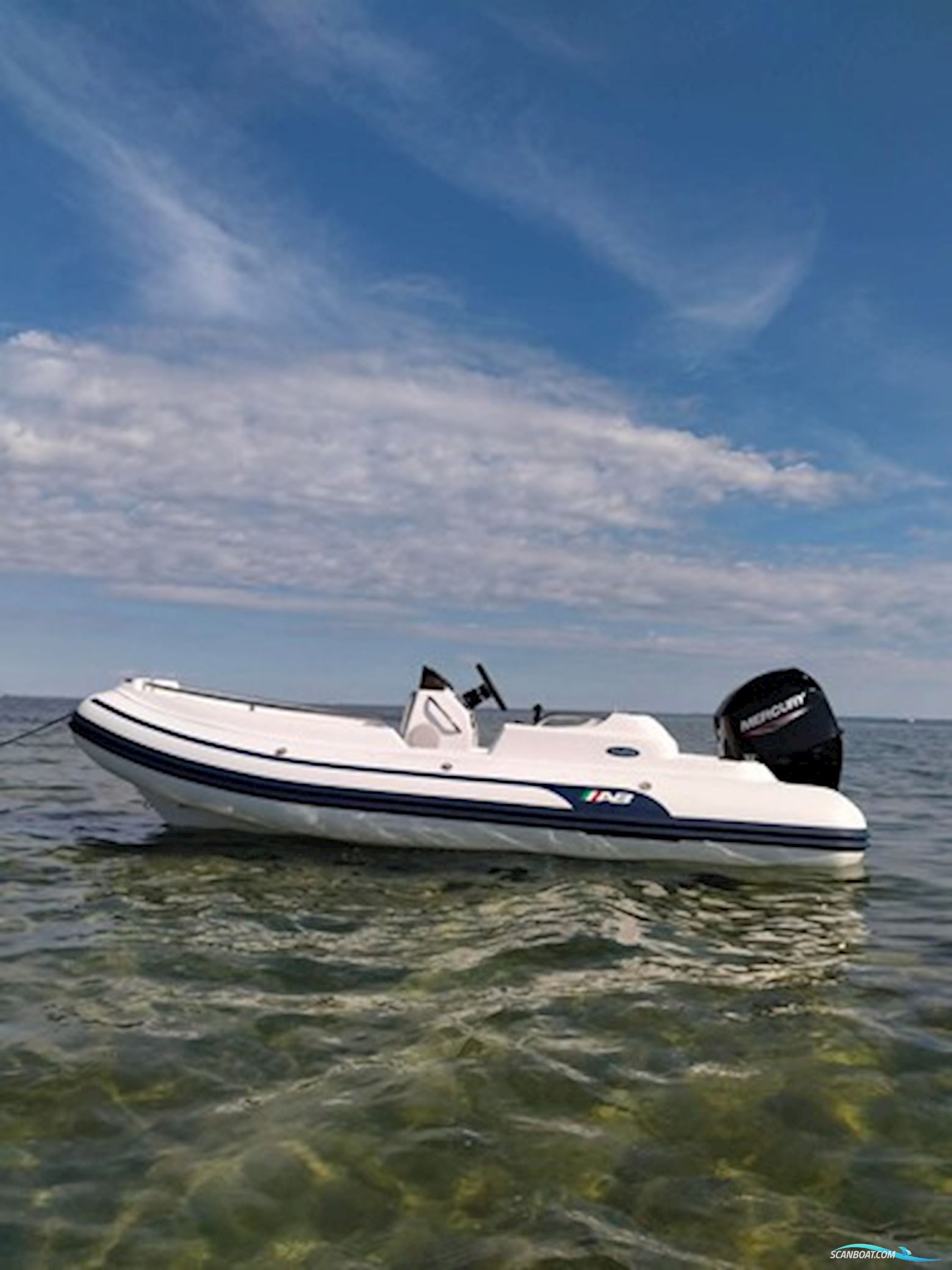 NY! NAUTILUS DLX 14 med ny Mercury 60hk