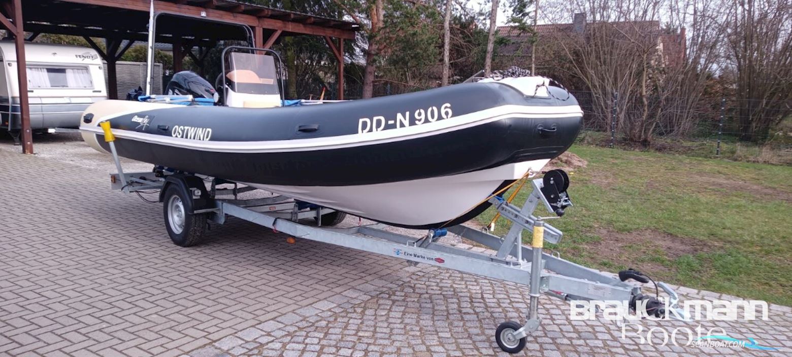Ocean Bay 590 Gummibåt / Rib 2019, med Parsun motor, Tyskland
