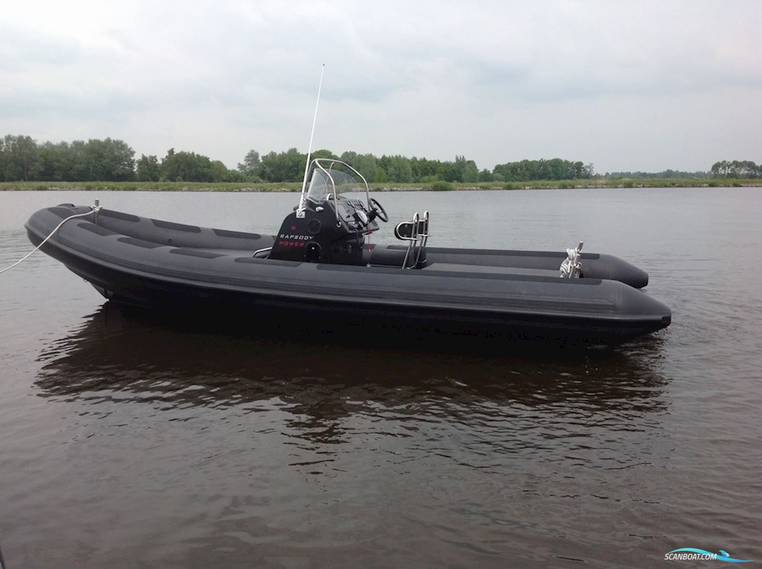 Parker 750 Gummibåt / Rib 2007, med Mercruiser motor, Holland