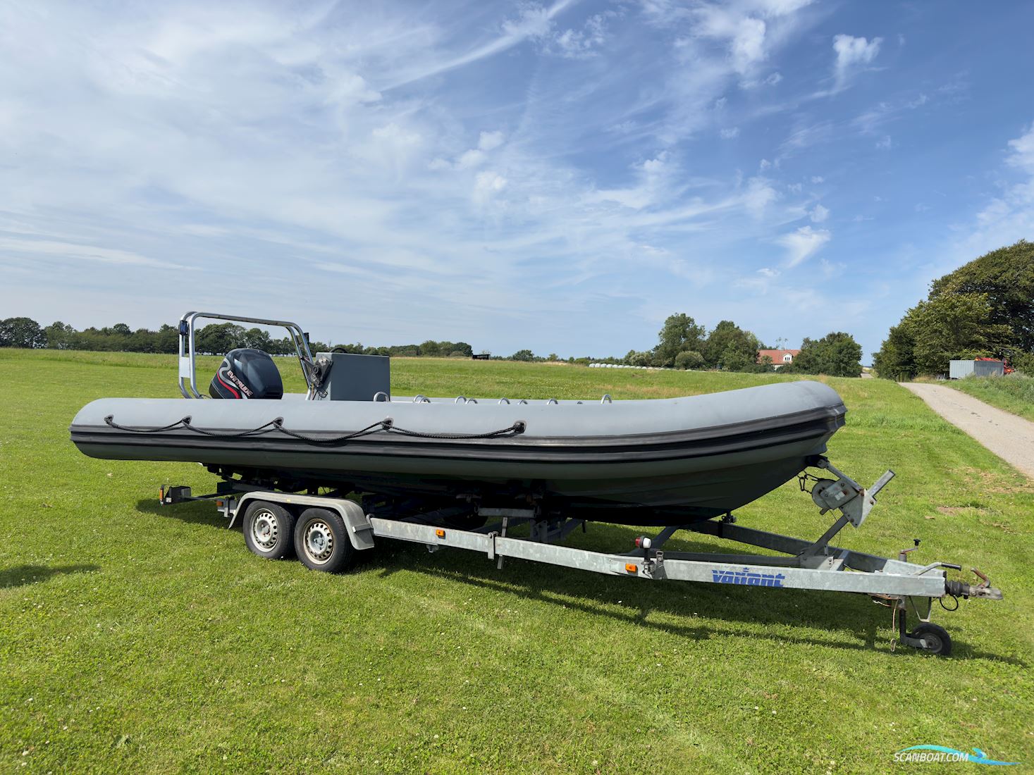 Pro-Safe 780 Rib Båd Gummibåt / Rib 1999, med Evinrude 200 motor, Danmark