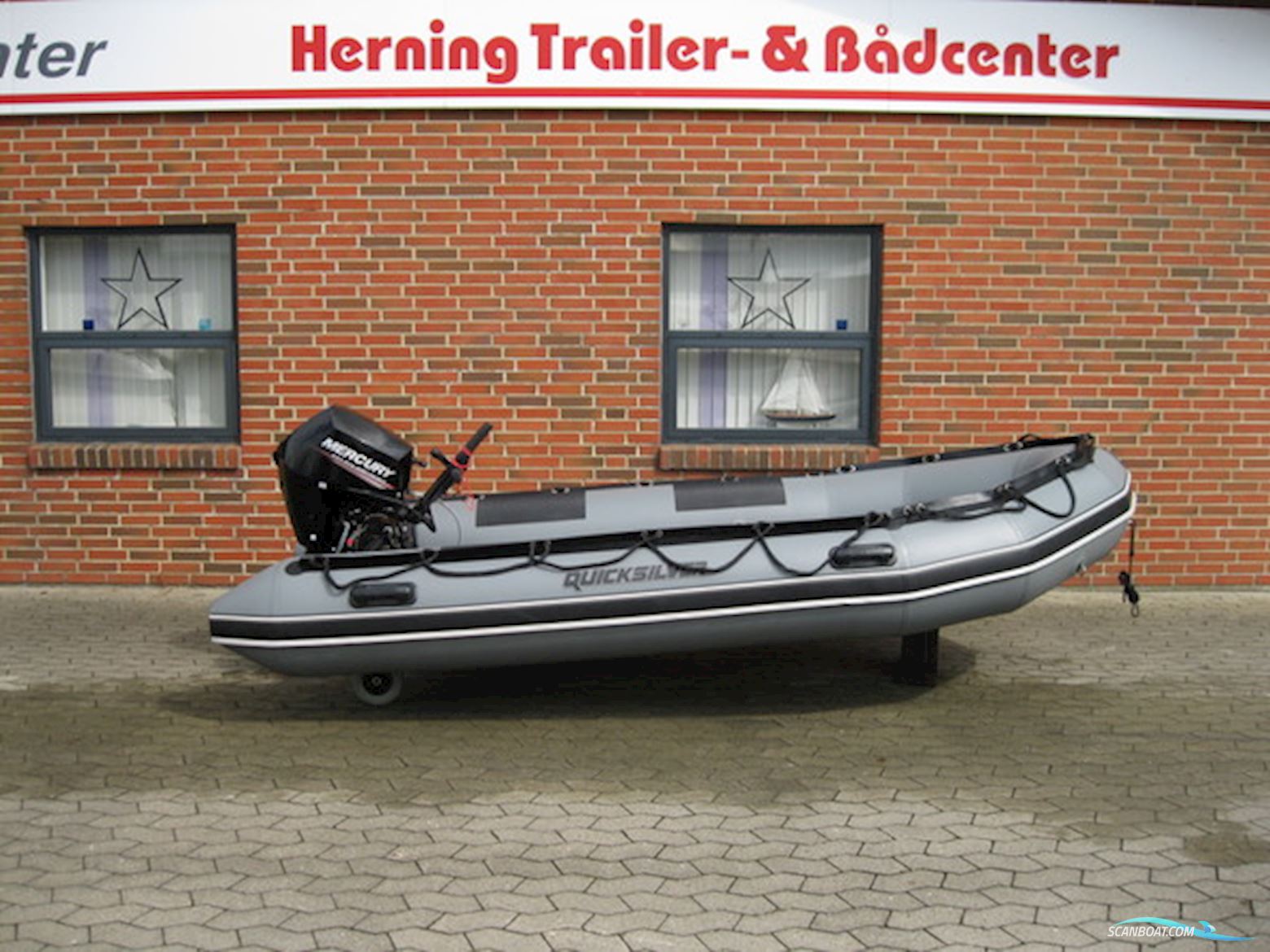 Quicksilver 365 Sport HD m/Mercury F20 hk Efi 4-Takt Gummibåt / Rib 2018, med Mercury motor, Danmark