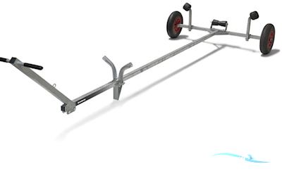 Quicksilver 420 Sport HD (Alu) Pvc Med 20 hk Mercury-Efi og Brenderup Hånd/Strandtrailer - Spar Moms´EN Gummibåt / Rib 2026, med Mercury motor, Danmark