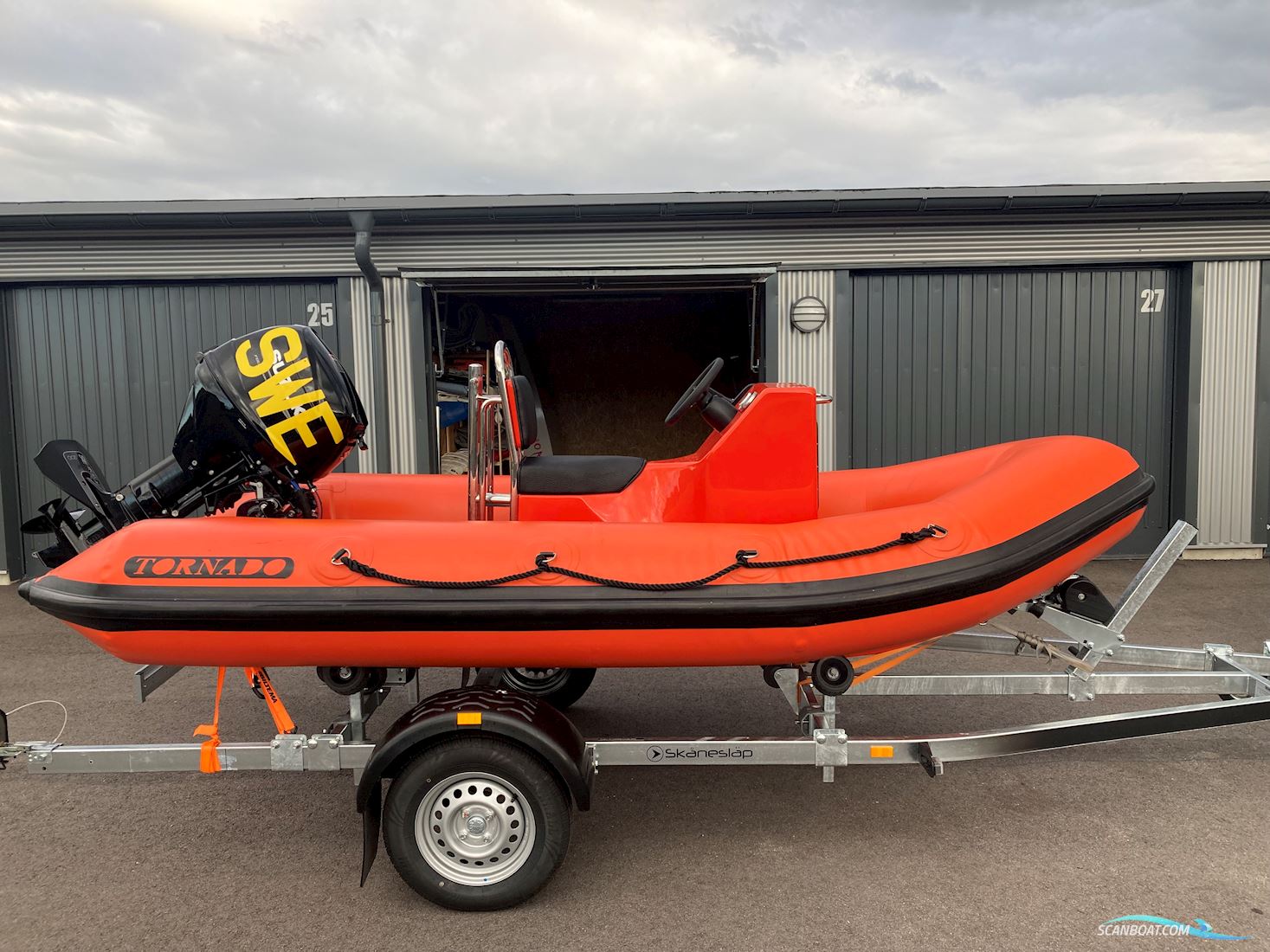 Rib Tornado 3.9m Gummibåt / Rib 2022, med Suzuki motor, Sverige