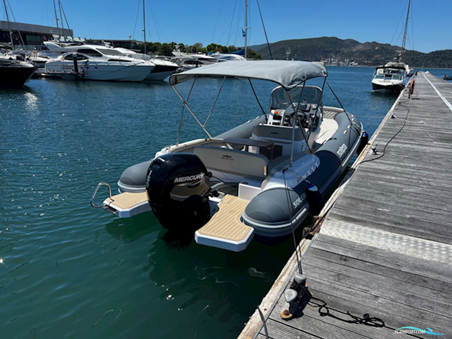 Salpa Soleil 23 Gummibåt / Rib 2022, med Mercury motor, Portugal