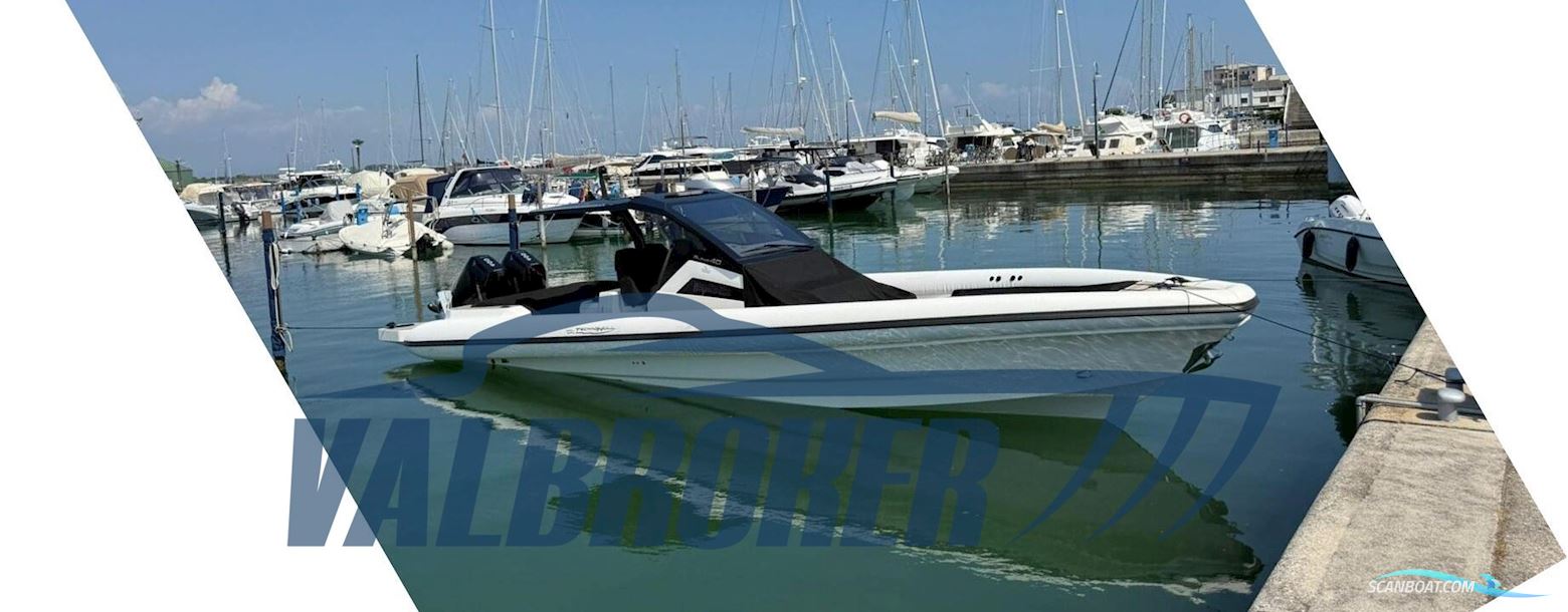 Technohull Alpha40 Gummibåt / Rib 2025, med Mercury RV10 motor, Italien