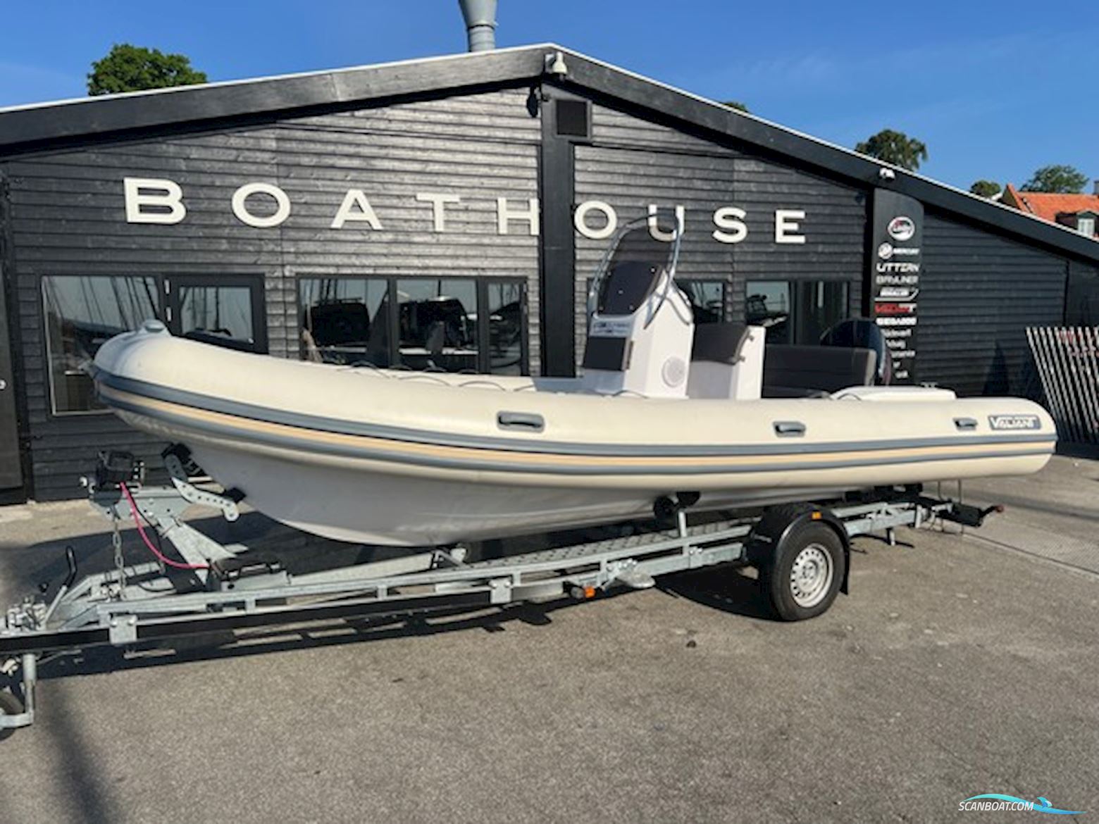 Valiant Rib 630 Classic Limited Edition Gummibåt / Rib 2018, med Mercury motor, Danmark