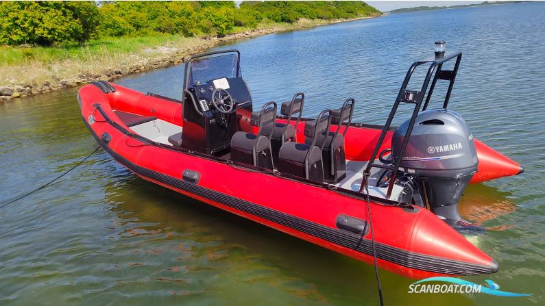 West Coast 650 Rib Gummibåt / Rib 2024, med Yamaha motor, Danmark