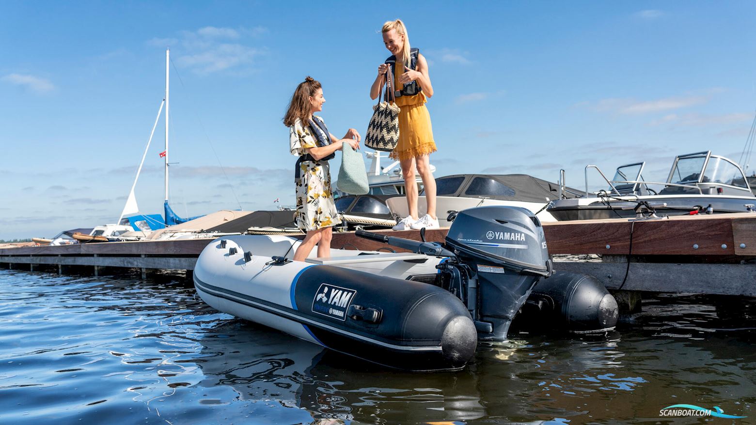 Yam 310 Air-V Gummibåt / Rib 2022, Danmark