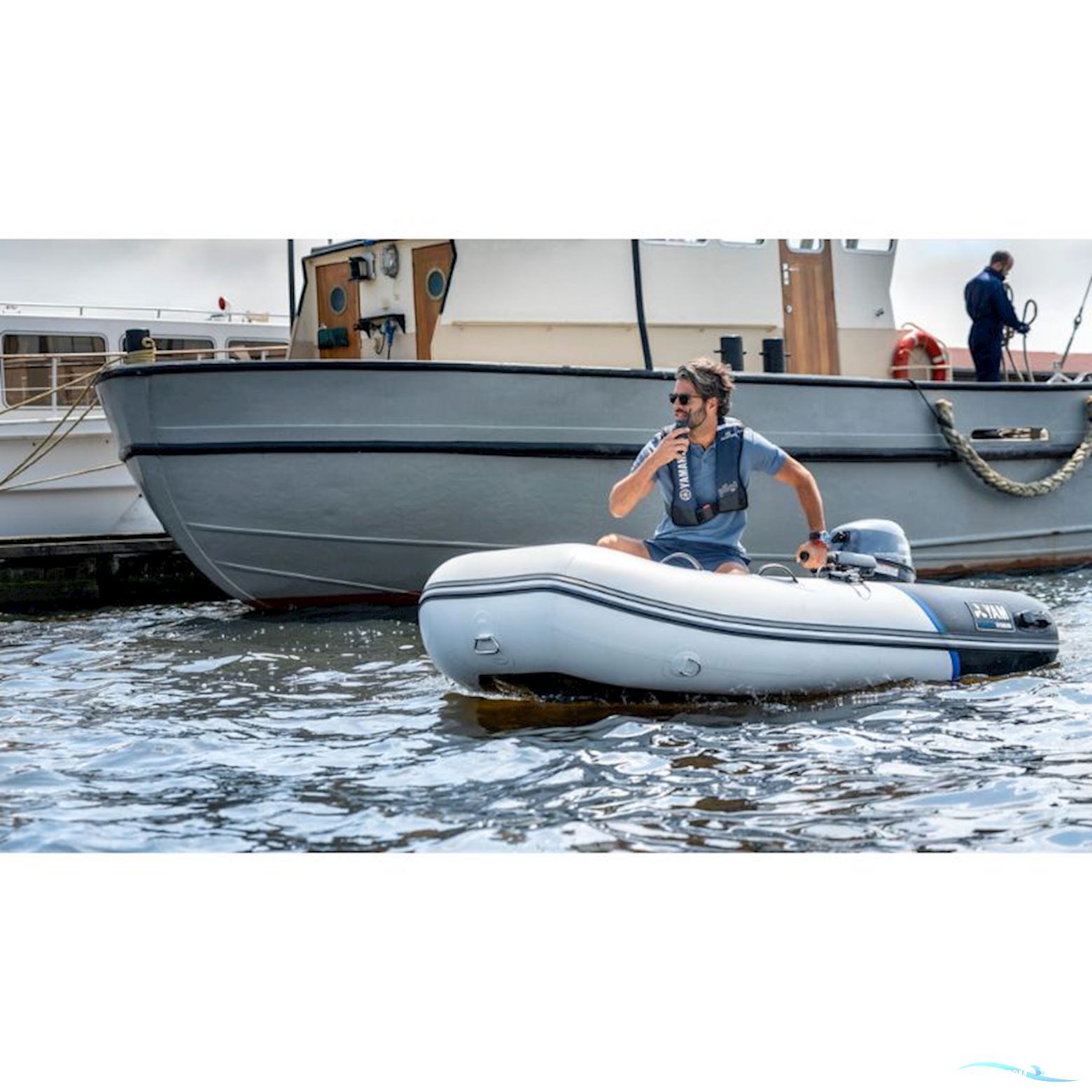 Yamaha Yam 275 S Gummibåd Med F6Cmhs Påhængsmotor