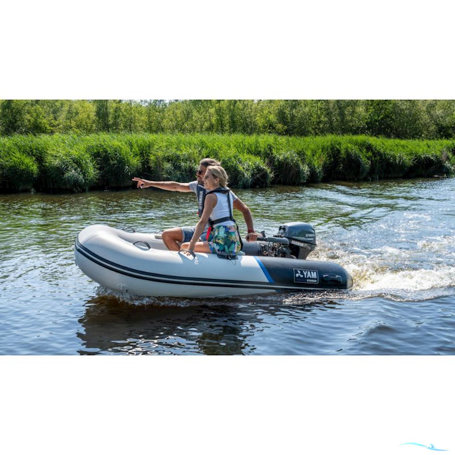 Yamaha Yam 275 S Gummibåd Med F9.9Hmhs Påhængsmotor Gummibåt / Rib 2024, Danmark