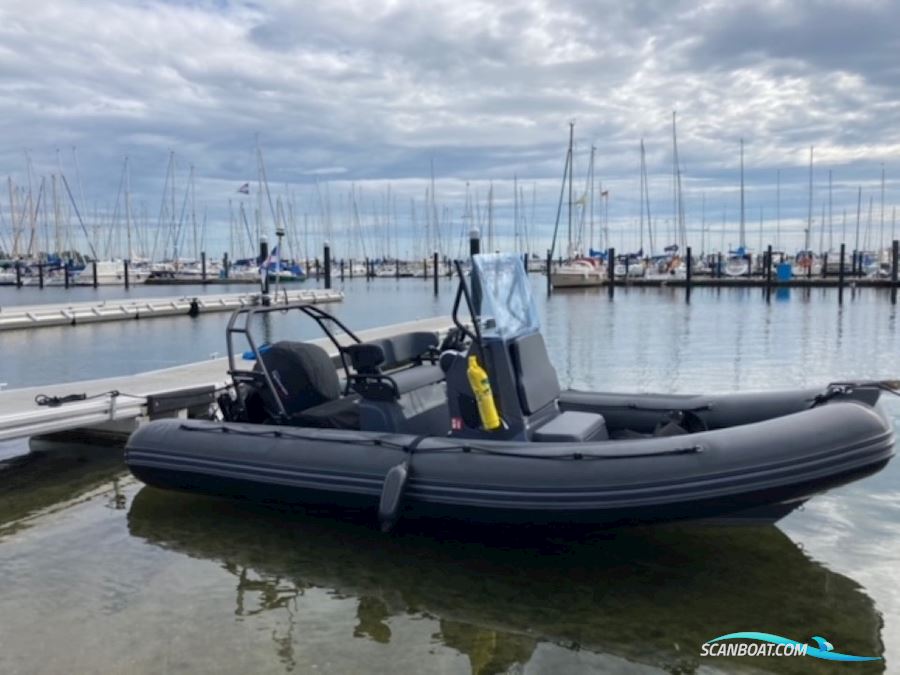 Zodiac 550 Pro Rib Gummibåt / Rib 2021, med Mercury F80 Elpt motor, Tyskland