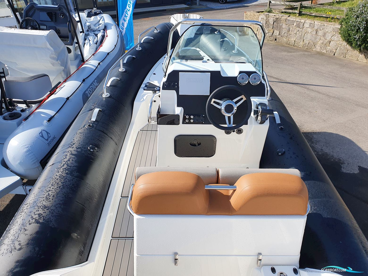 Zodiac Medline 6.8 Gummibåt / Rib 2025, med Mercury motor, England