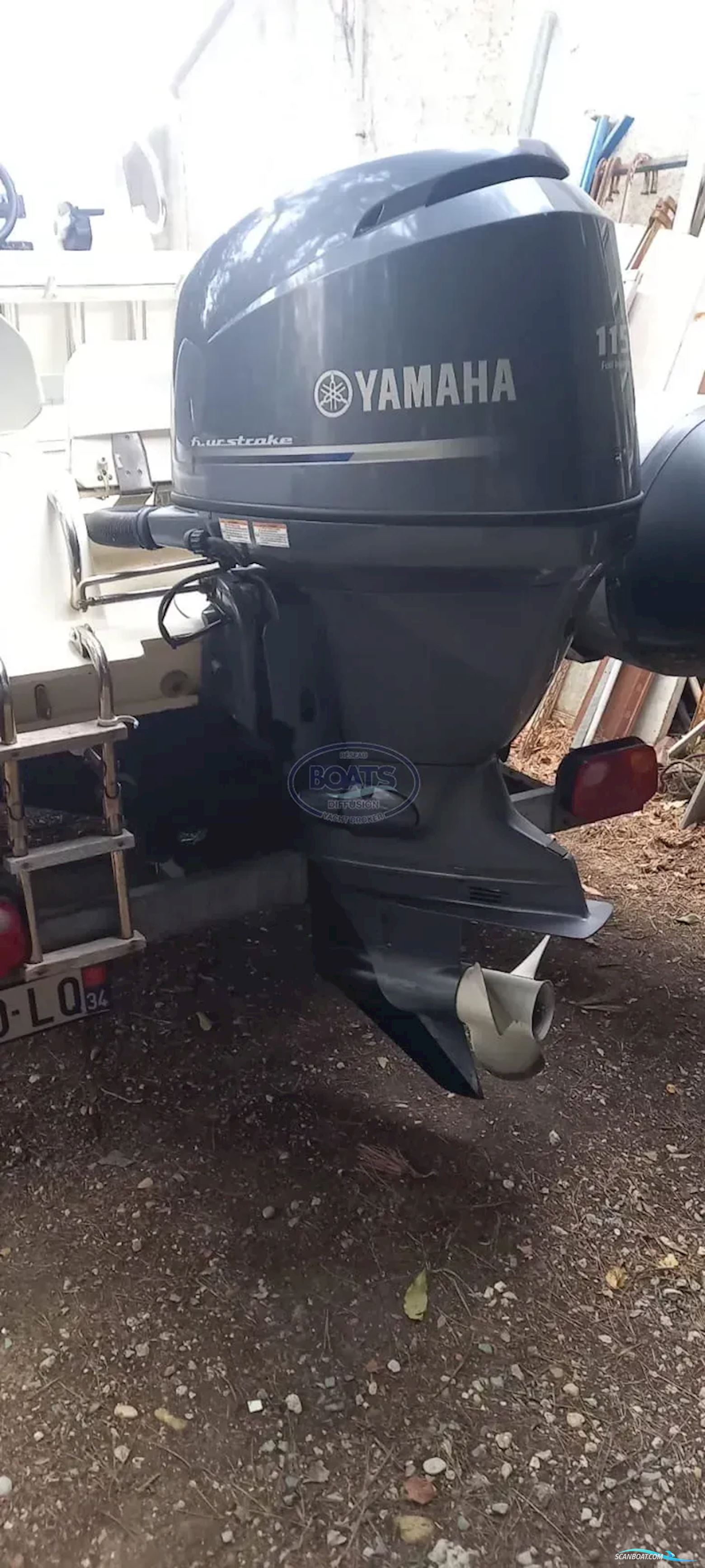 Zodiac Open Pro 550 + Remorque