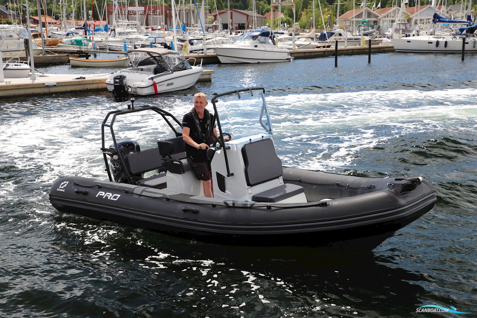 Zodiac Pro 5.5 Gummibåt / Rib 2024, med Mercury Proxs 115 hk motor, Sverige