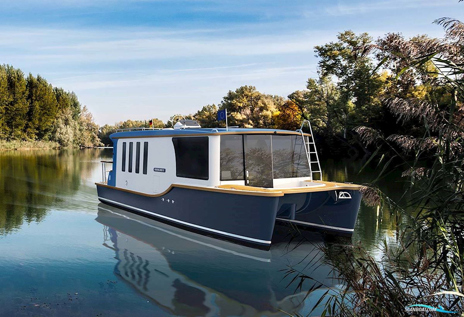Bader Kronland II Motorkatamaran Hausboot / Flussboot 2024, Deutschland
